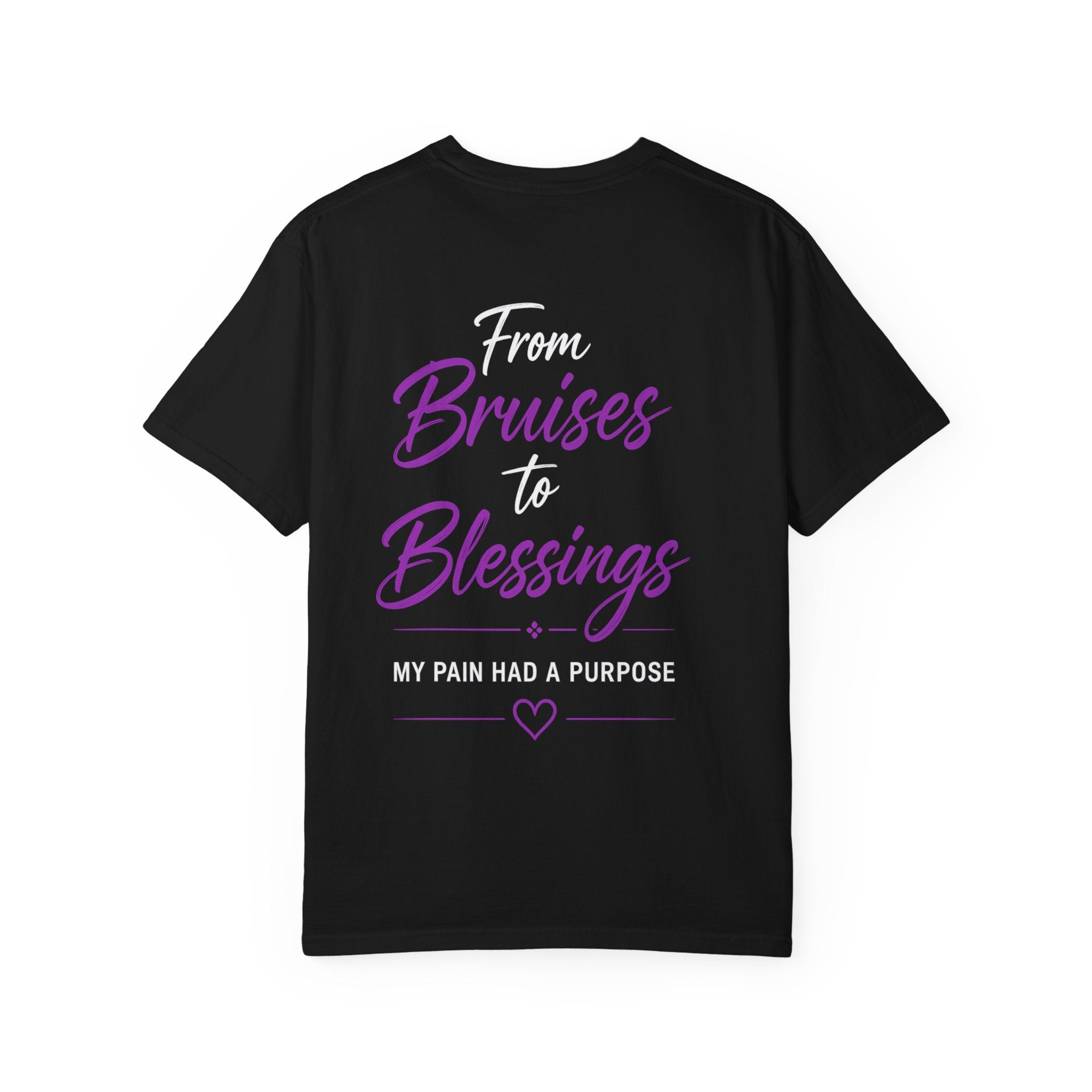 Survivor Awareness T-Shirt — "Survivor" Purple Ribbon Breast Cancer Support Tee