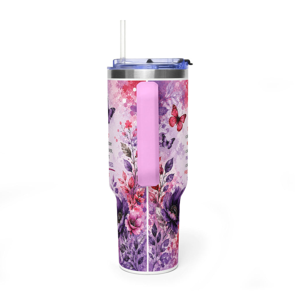 Bruises to Blessings 40oz Awareness Tumbler