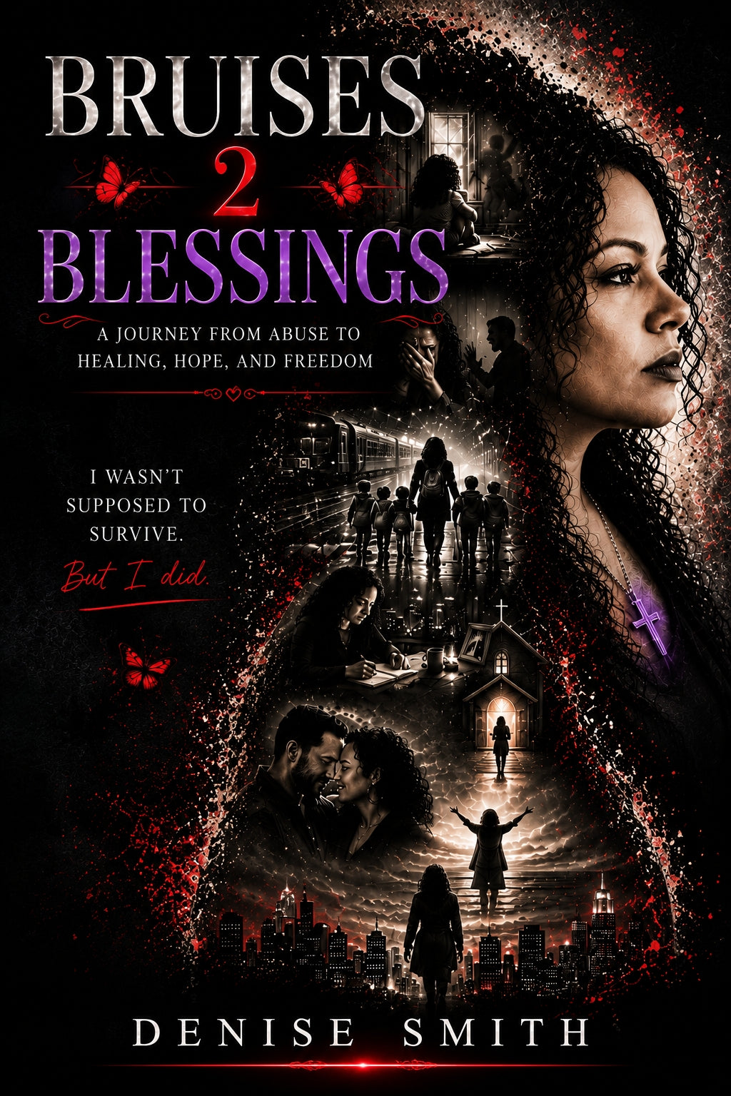 Bruises 2 Blessings book cover by Denise Smith