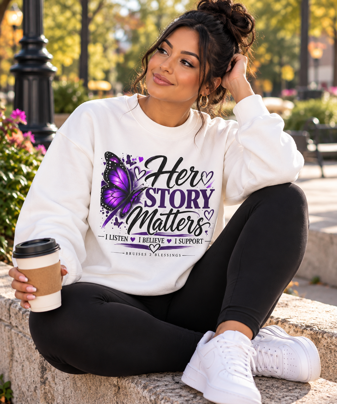 Her Story Matters Sweatshirt —